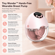 Tiny Wonder™ Hands-Free Wearable Breast Pump