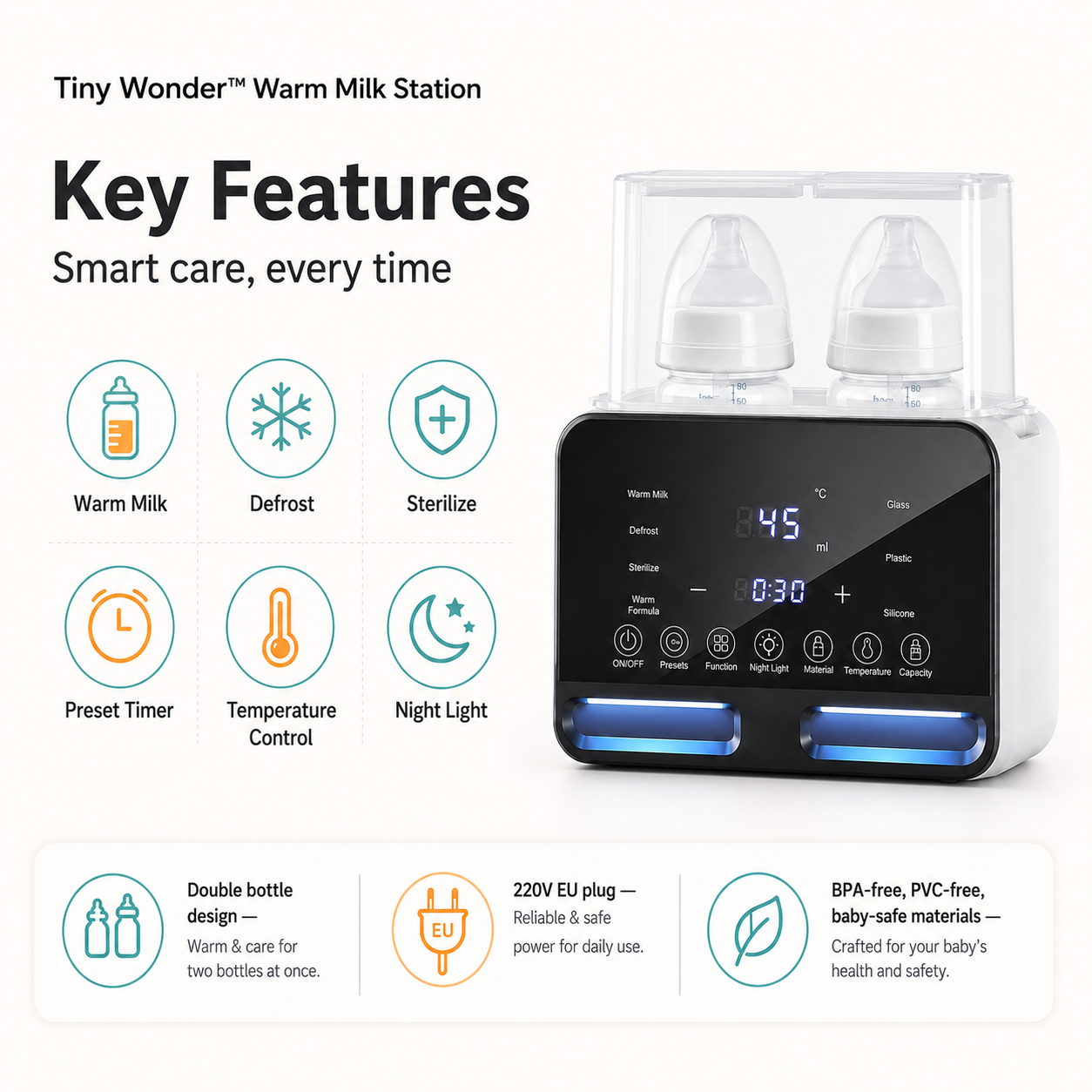 Tiny Wonder™ Warm Milk Station