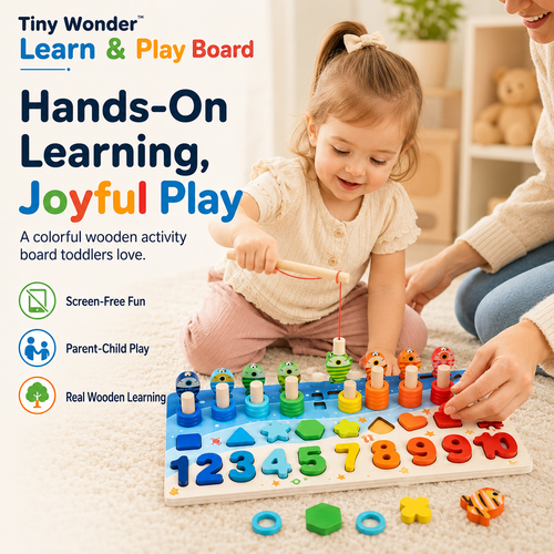 Tiny Wonder™ Learn & Play Board