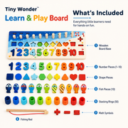 Tiny Wonder™ Learn & Play Board