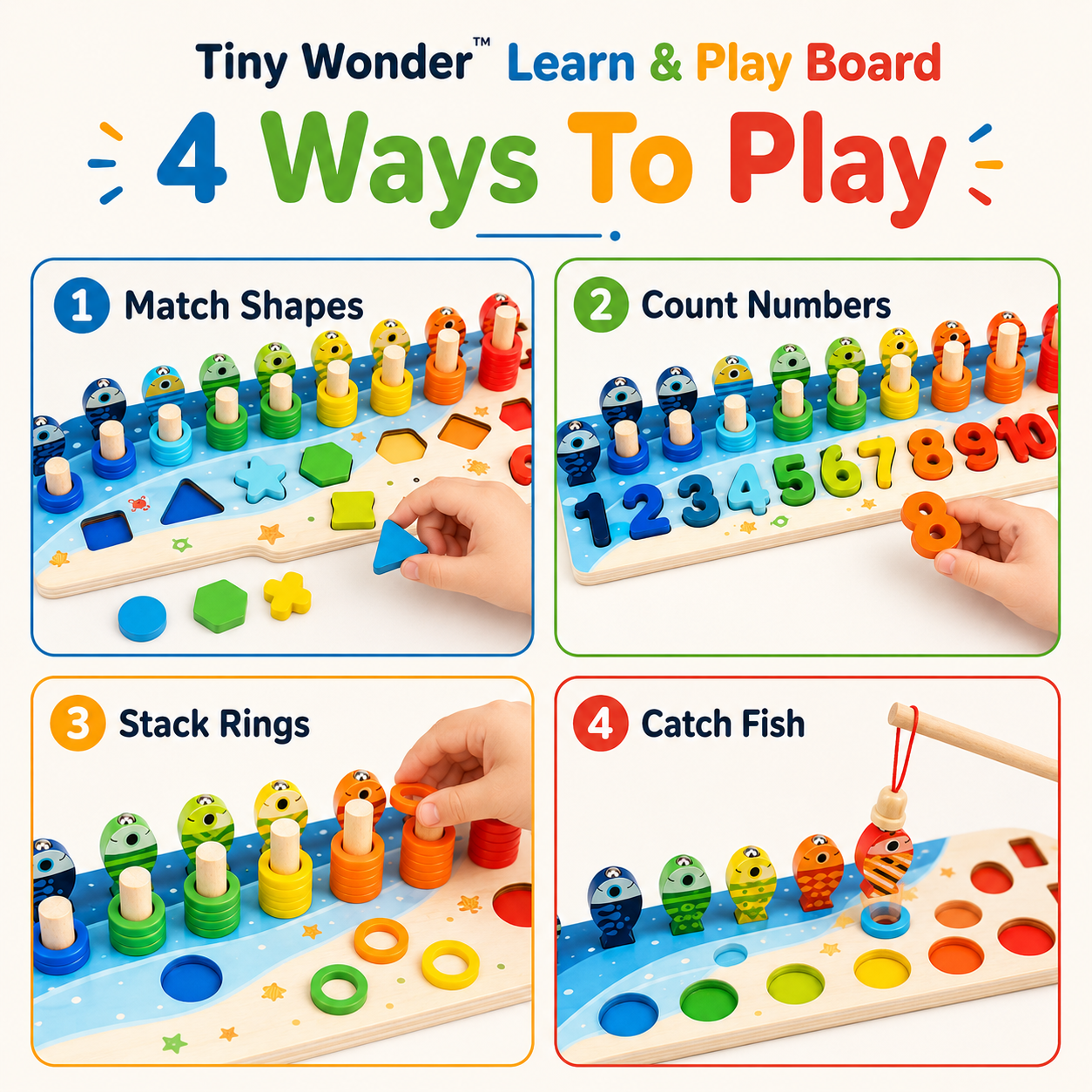 Tiny Wonder™ Learn & Play Board