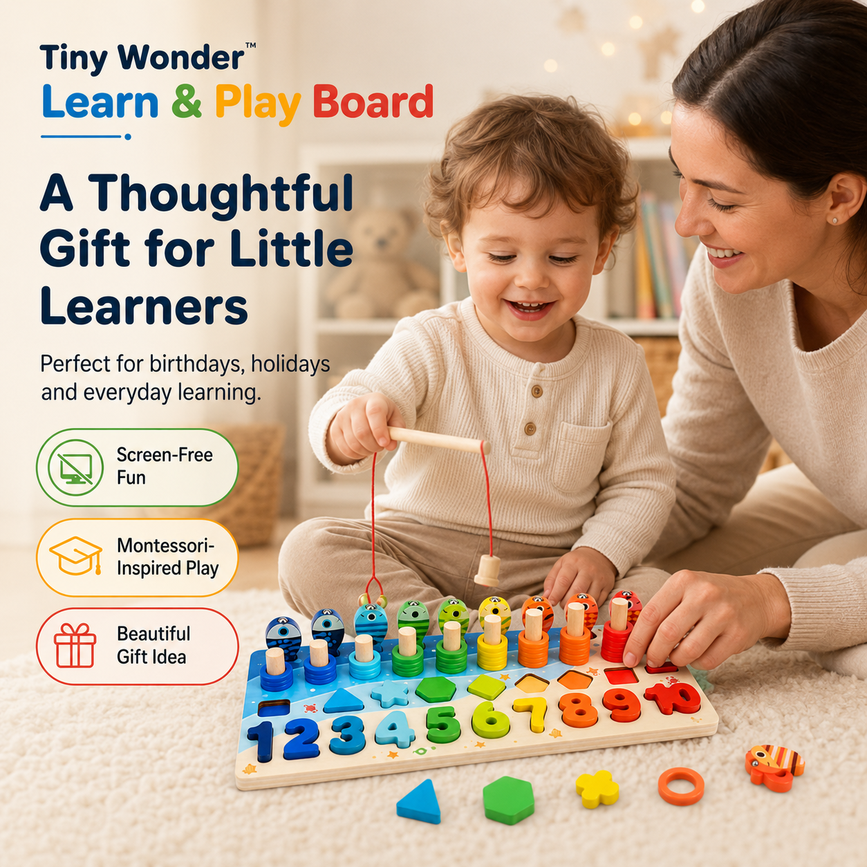 Tiny Wonder™ Learn & Play Board