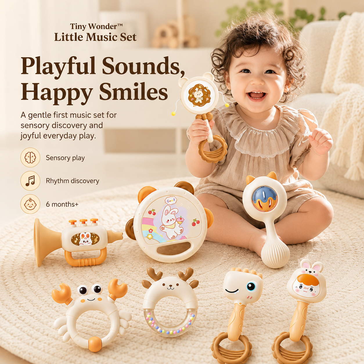 Tiny Wonder™ Little Music Set