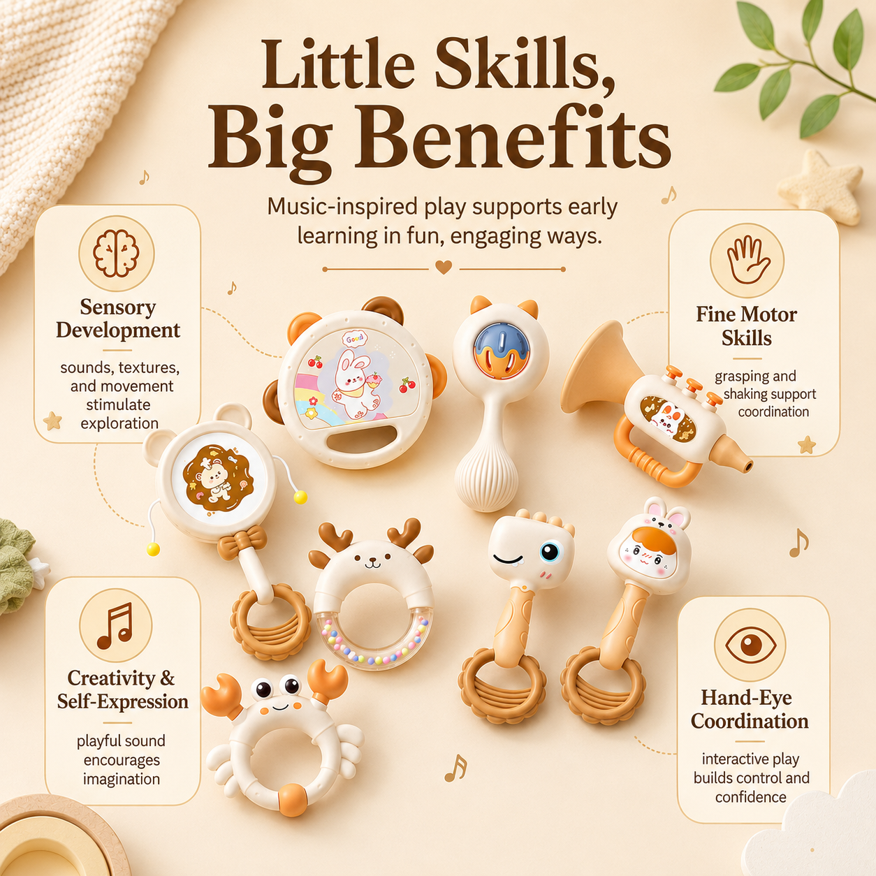 Tiny Wonder™ Little Music Set