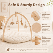 Tiny Wonder™ Wooden Play Gym