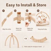 Tiny Wonder™ Wooden Play Gym