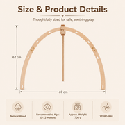 Tiny Wonder™ Wooden Play Gym