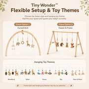 Tiny Wonder™ Wooden Play Gym