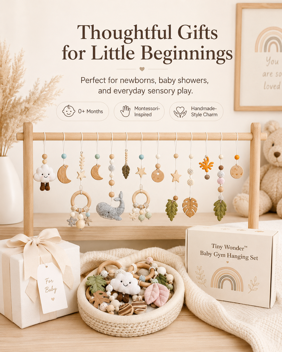 Tiny Wonder™ Baby Gym Hanging Set