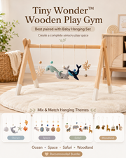 Tiny Wonder™ Wooden Play Gym