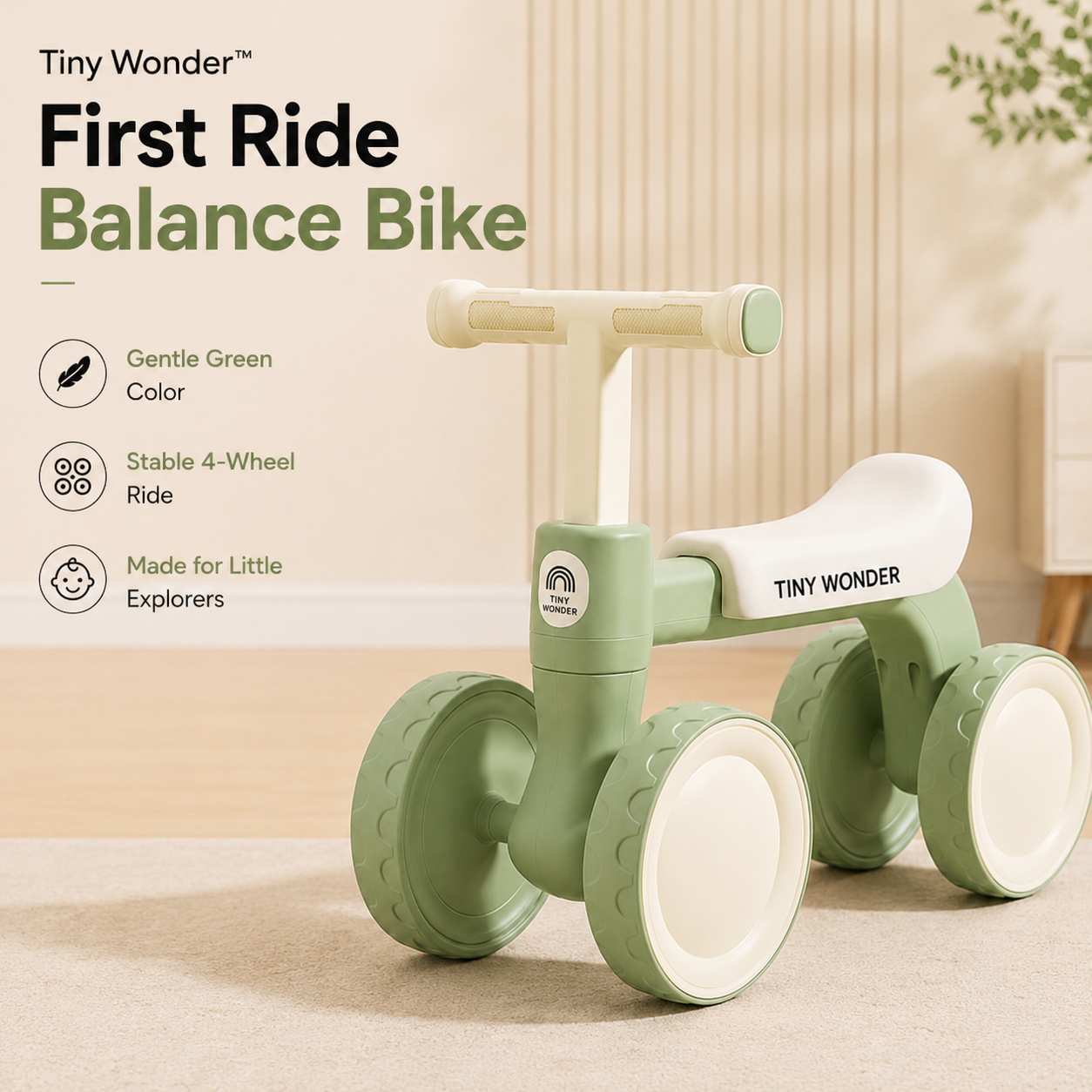 Tiny Wonder™ First Ride Balance Bike