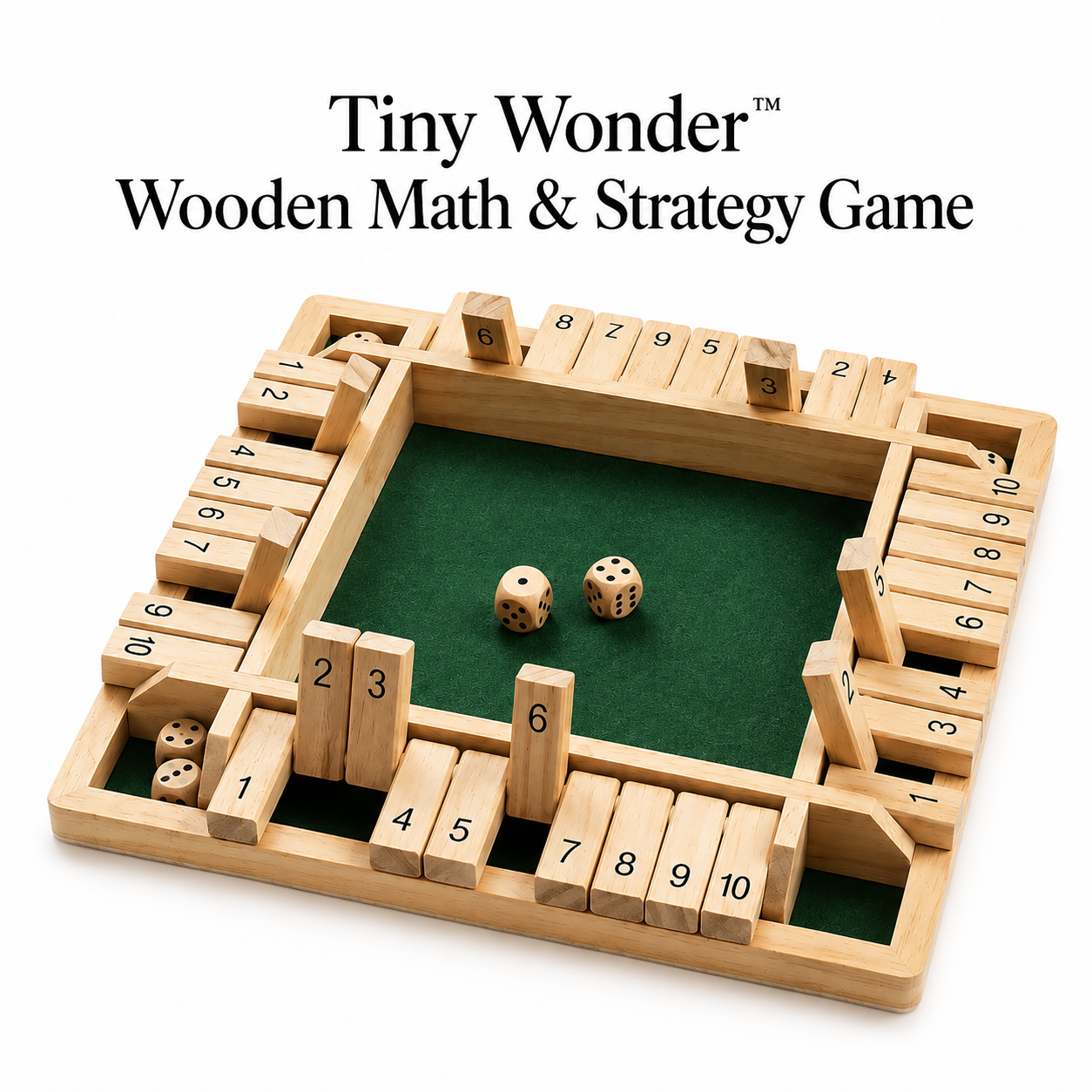 Tiny Wonder™ Wooden Math & Strategy Game