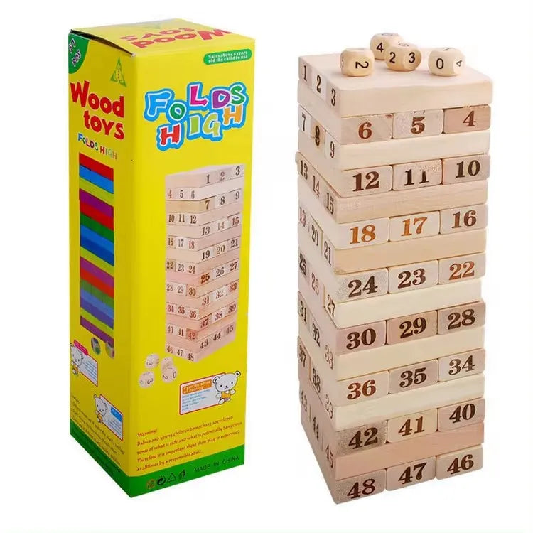 Tiny Wonder™ Wooden Balance Block Game