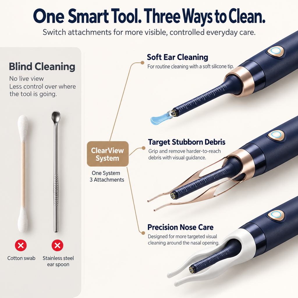 Tiny Wonder™ ClearView Ear Cleaning Kit